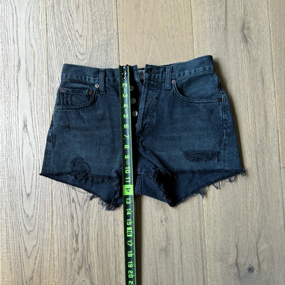 Agolde Parker Denim Shorts - Picture 4 of 5